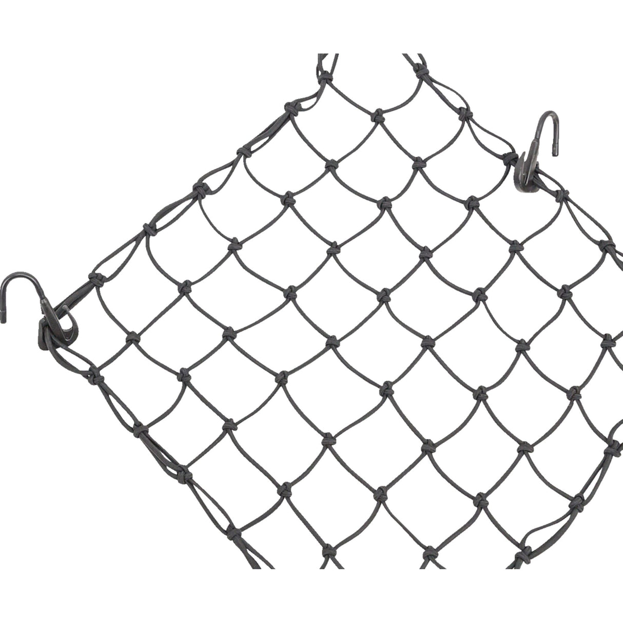 MOOSE OFFROAD 3920-0544 50152-NM Supreme Cargo Net with 6 STEEL-KORE Hooks Supreme Cargo Net - Adjustable - Black