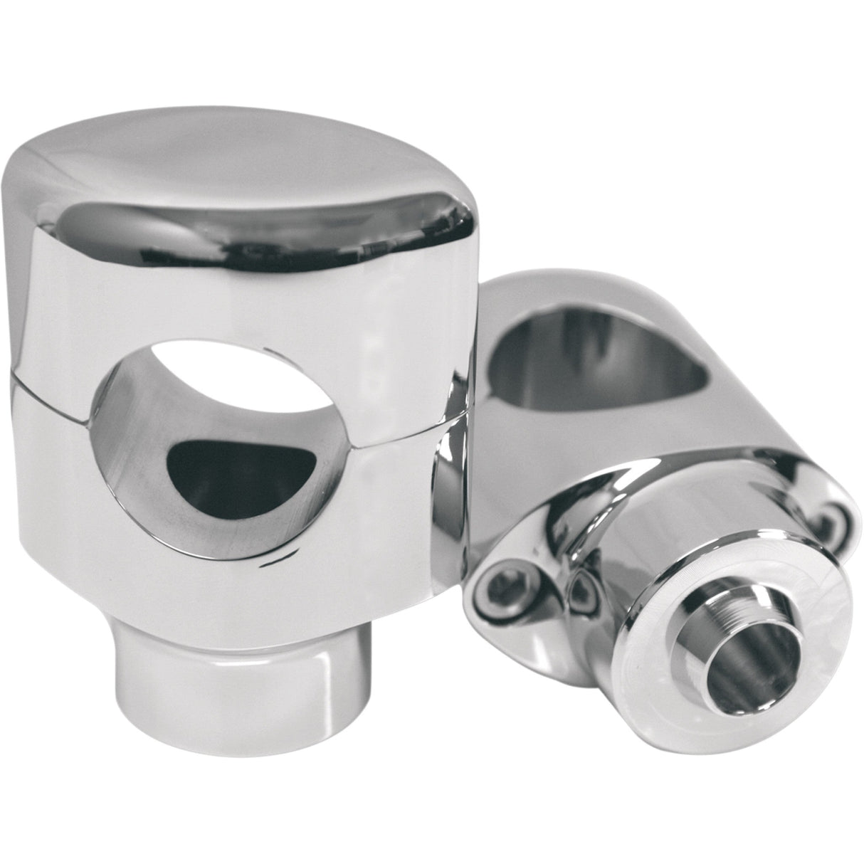 LA CHOPPERS 0602-0419 LA-7410-00 Springer Handlebar Riser Kit Risers - Hefty Springer - Chrome