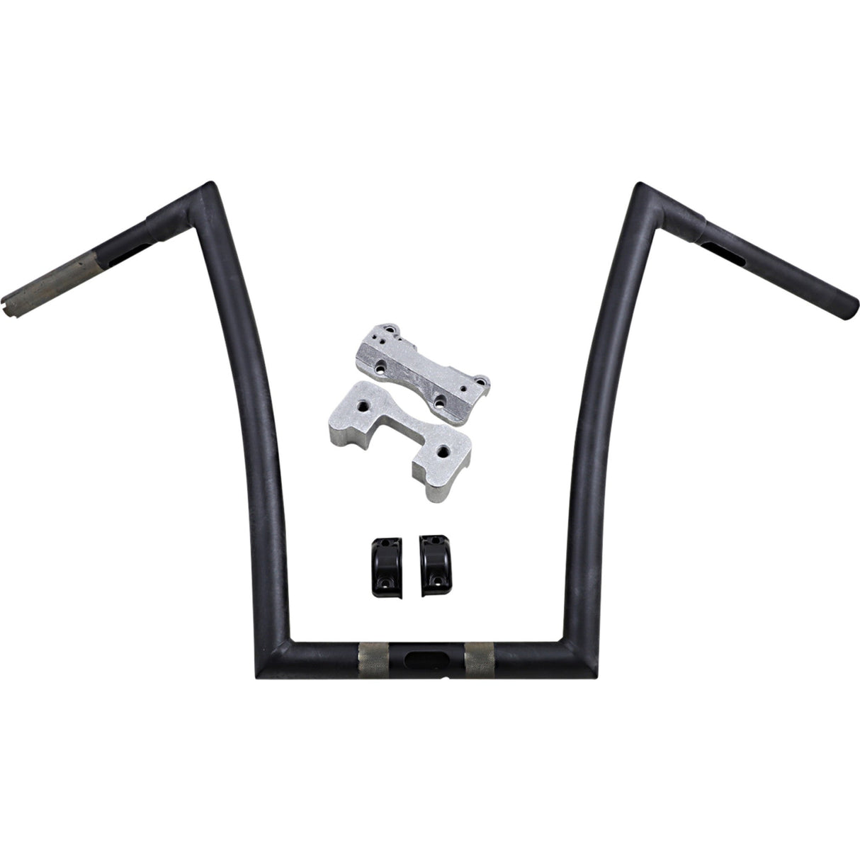 Todd's Cycle 1-1/4" Touring Handlebar 17" Flat Black For Harley Road Glide 2015-2022