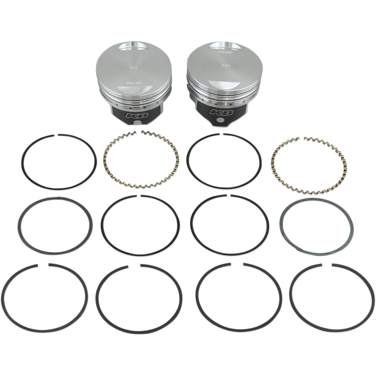 KB PERFORMANCE DS-751268 KB305.020 Hypereutectic Piston Kit Piston Kit - Evolution