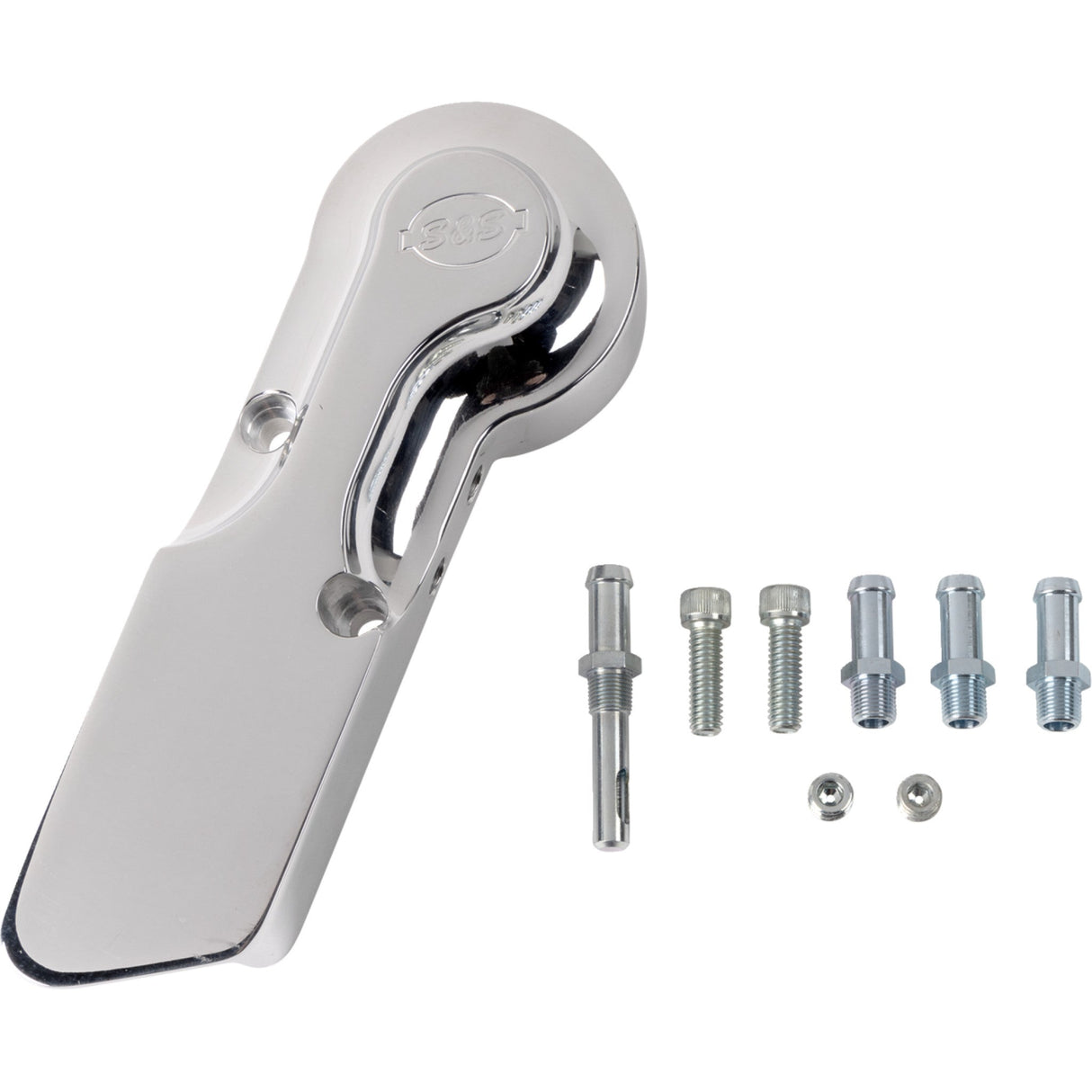 S&S CYCLE 0712-0313 31-4105 Oil Filter Mounting Bracket Kit - Polished
