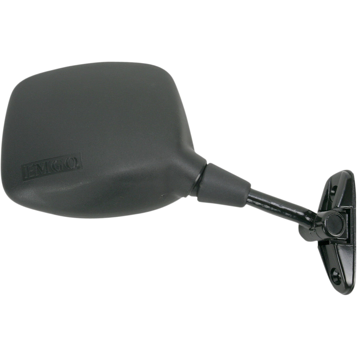 EMGO 2029682 20-29682 OEM-Style Replacement Mirror Mirror - Side View - Rectangle - Black - Right