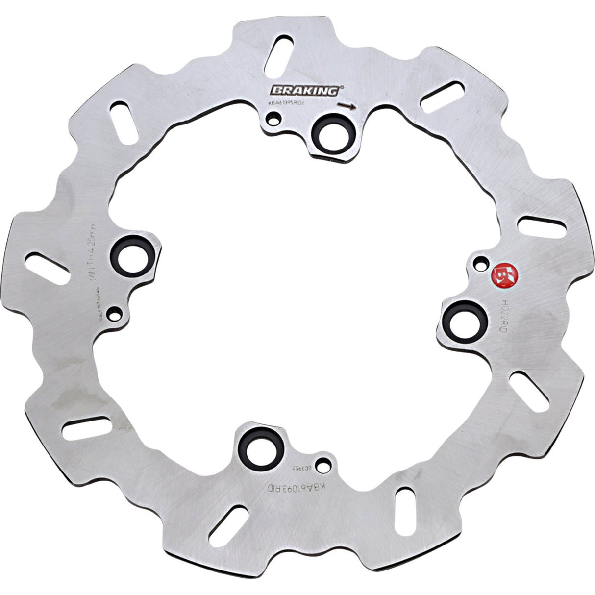 Braking Non-Directional STX Brake Rotor Rear - HO22RID For Honda Motorcycles 1989-2017 | Triumph Daytona 675 / Speed Triple 675 2006-2016