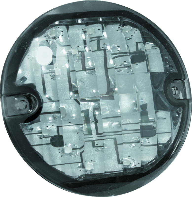 Kuryakyn LED Front Turn Signal Conversion Flat Style Insert Amber Lens - 5441 For Harley Touring 1994-2019