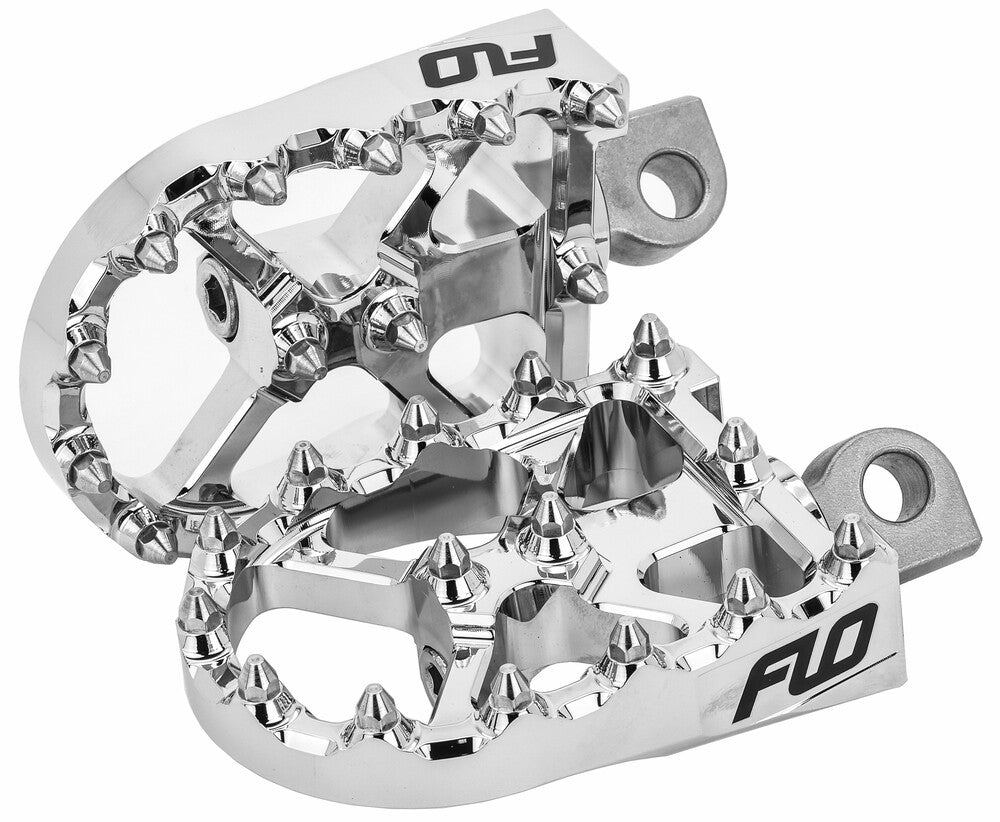 Flo Motorsports Fpeg-800V3BLK BMX Style Foot Pegs Black For Harley Motorcycles 1970-2020