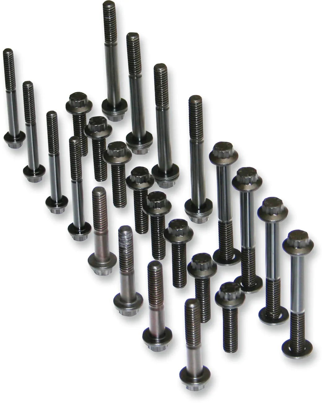 Fastener Kit - External Primary/Transmission - 12-Point/Dress-Up - Softail