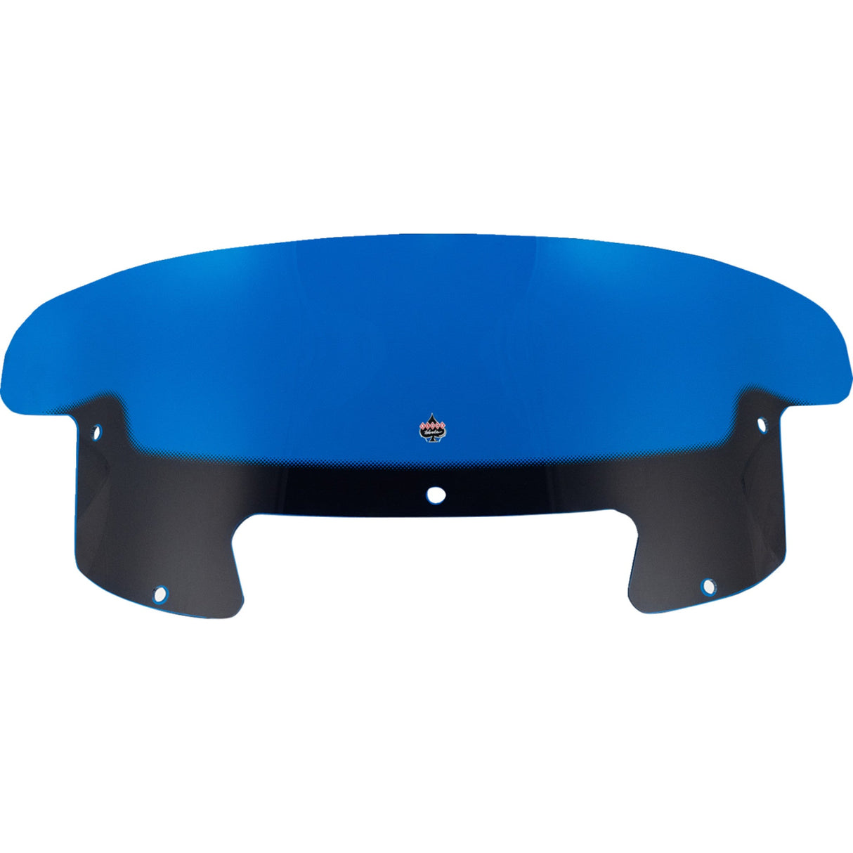 Klock Werks Kolor Flare® Windshield 8" Blue - KWW-04-0623 For Indian 2020-2025
