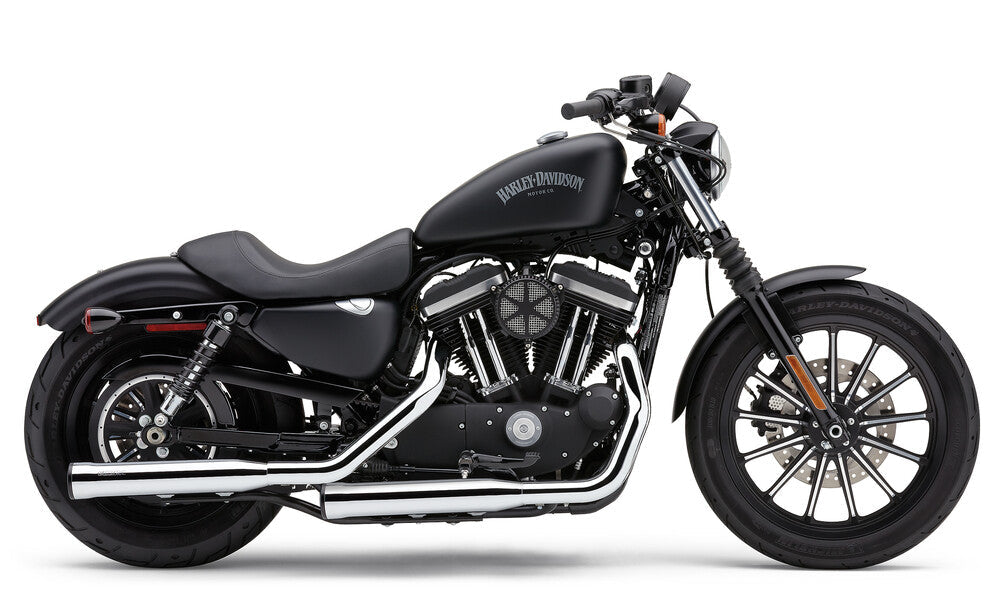 Cobra 3" RPT Slip-ONS Chrome Sportster - 6080 For Harley Sportster 2004-2013