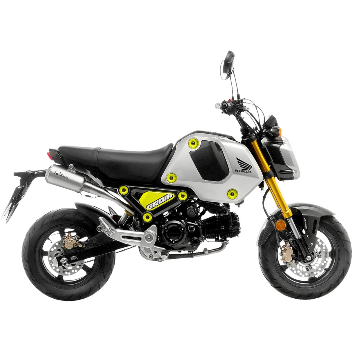 Leovince LV-10 High-Mount Exhaust System - 15253U Honda Grom 125 2022-2024