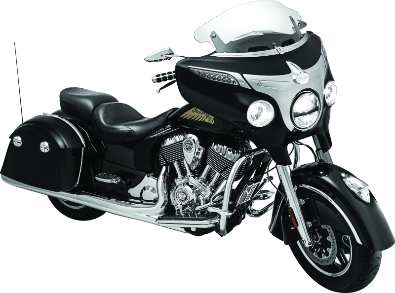 Kuryakyn Saddlebag Top Trim Indian Chrome - 5670 For Indian Chieftain / Roadmaster / Springfield / Chieftain Classic 2014-2021