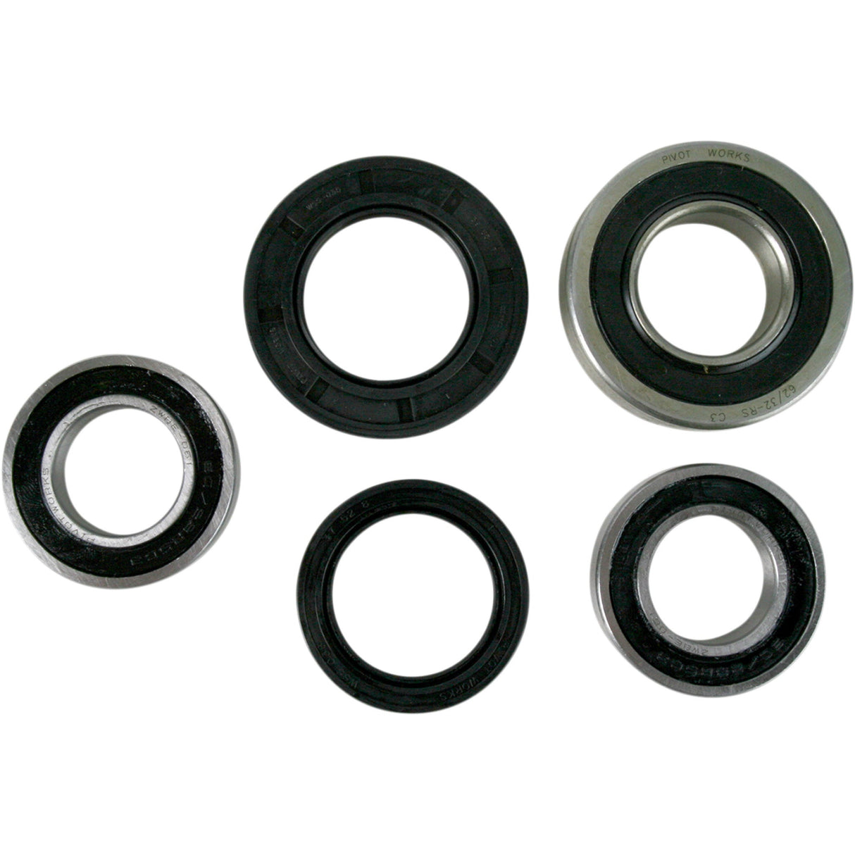 PIVOT WORKS 0215-0367 PWRWS-S05-000 Wheel Bearing and Seal Kit Wheel Bearing Kit - Rear - Suzuki