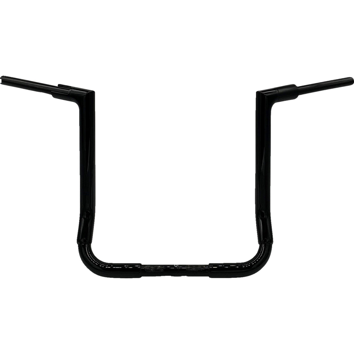 FAT Baggers INC. 1-1/2" EZ Install Flat Top Handlebar 16" Black - 615016-B For Harley Touring 1999-2013