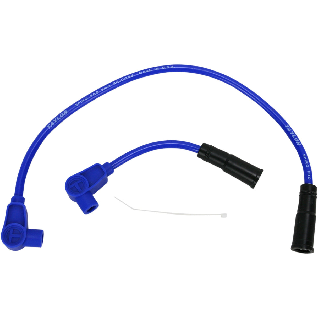 Sumax Custom-Fit Spark Plug Wire Kit 8 Mm Blue - 20631 For Harley Motorcycles 1999-2017