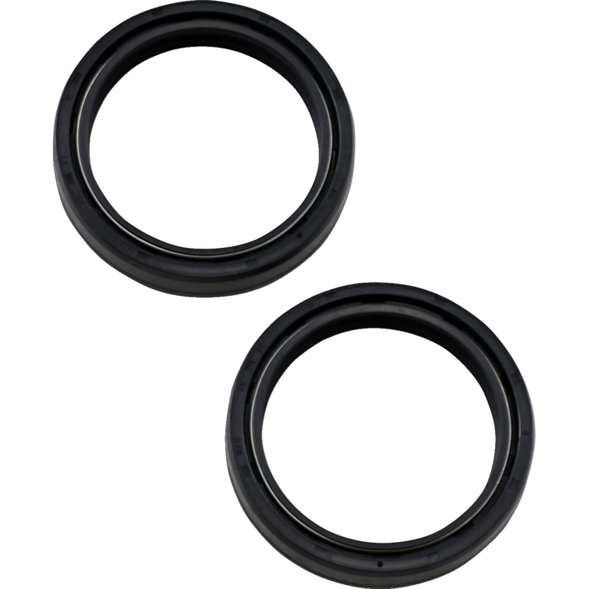 Parts Unlimited Front Fork Seals 45 Mm ID X 57 Mm OD X 11 Mm T For Husqvarna Dirt Bikes 1989-2000 | Suzuki RM 125 / RM 250 / 250 1991-1998