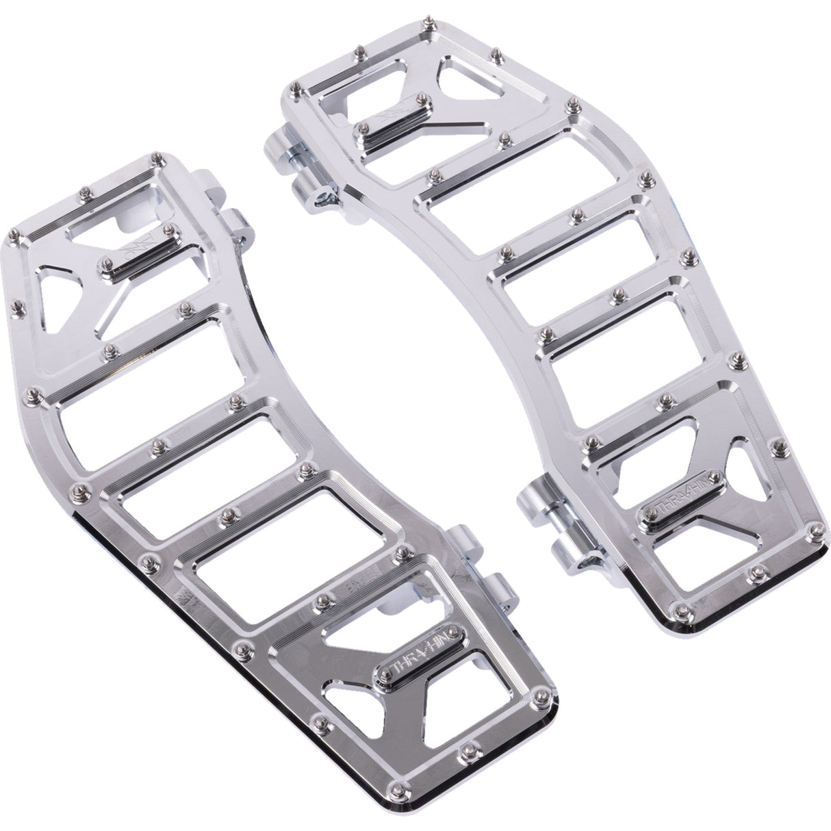 Thrashin Supply CO. Aggressor Floorboards Chrome - TSC-2219-3 For Harley Touring 1984-2026