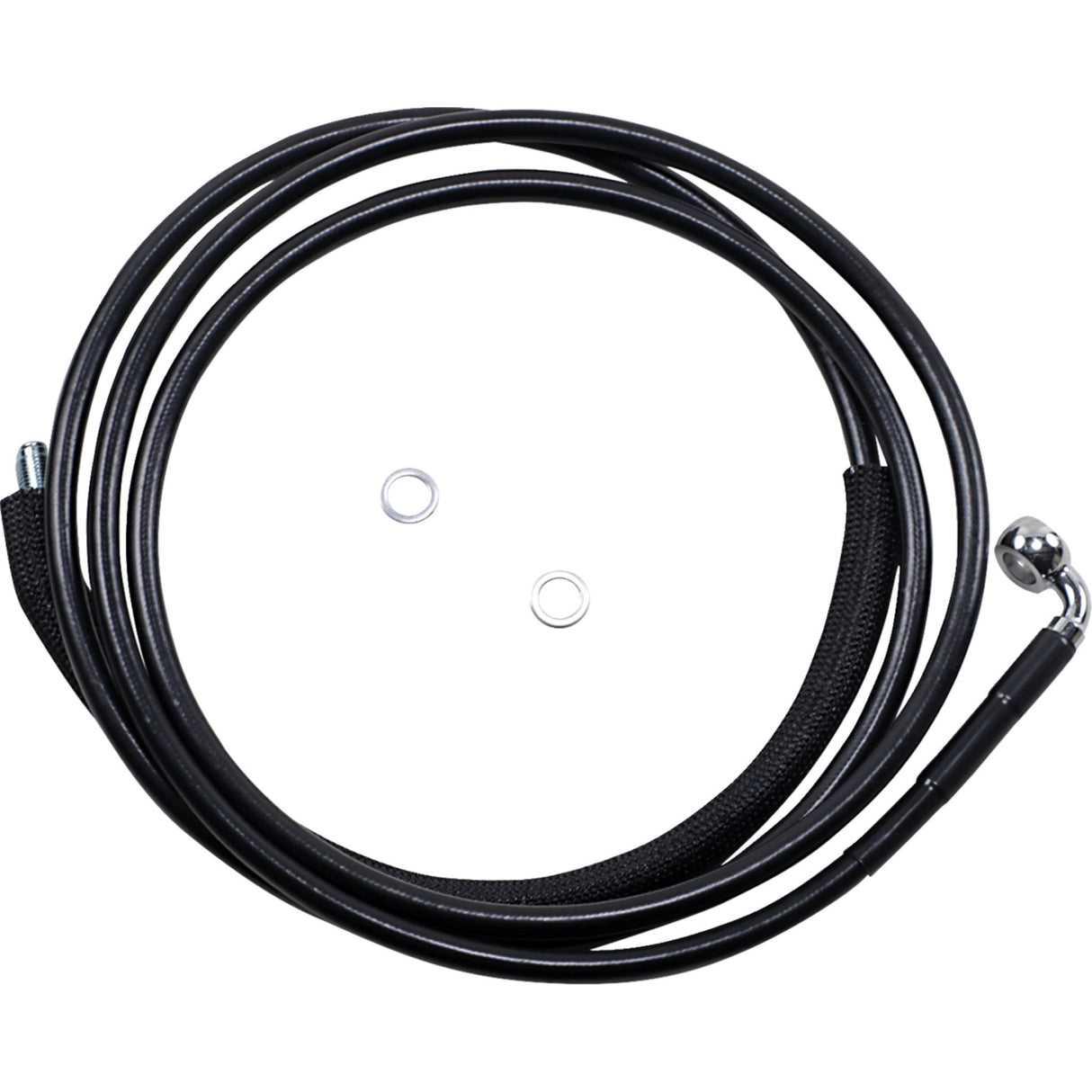 Drag Specialties Stainless Steel Hydraulic Clutch Line For Harley Road Glide 2017-2020