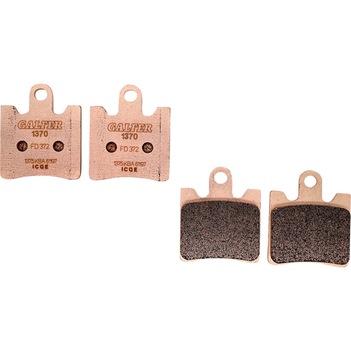 Galfer HH Sintered Brake Pads - FD372G1370 For Yamaha 1300 / FJR1300A / FJR1300ES 2006-2016 | Triumph Trophy 2013-2015