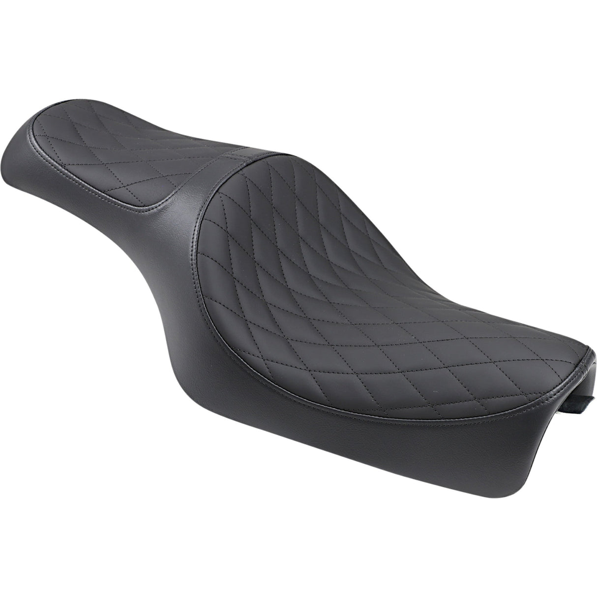 Drag Specialties Caballero 2-Up Vinyl Seat Caballero Seat Diamond Stitch XL - 0804-0669 For Harley Sportster 2004-2022