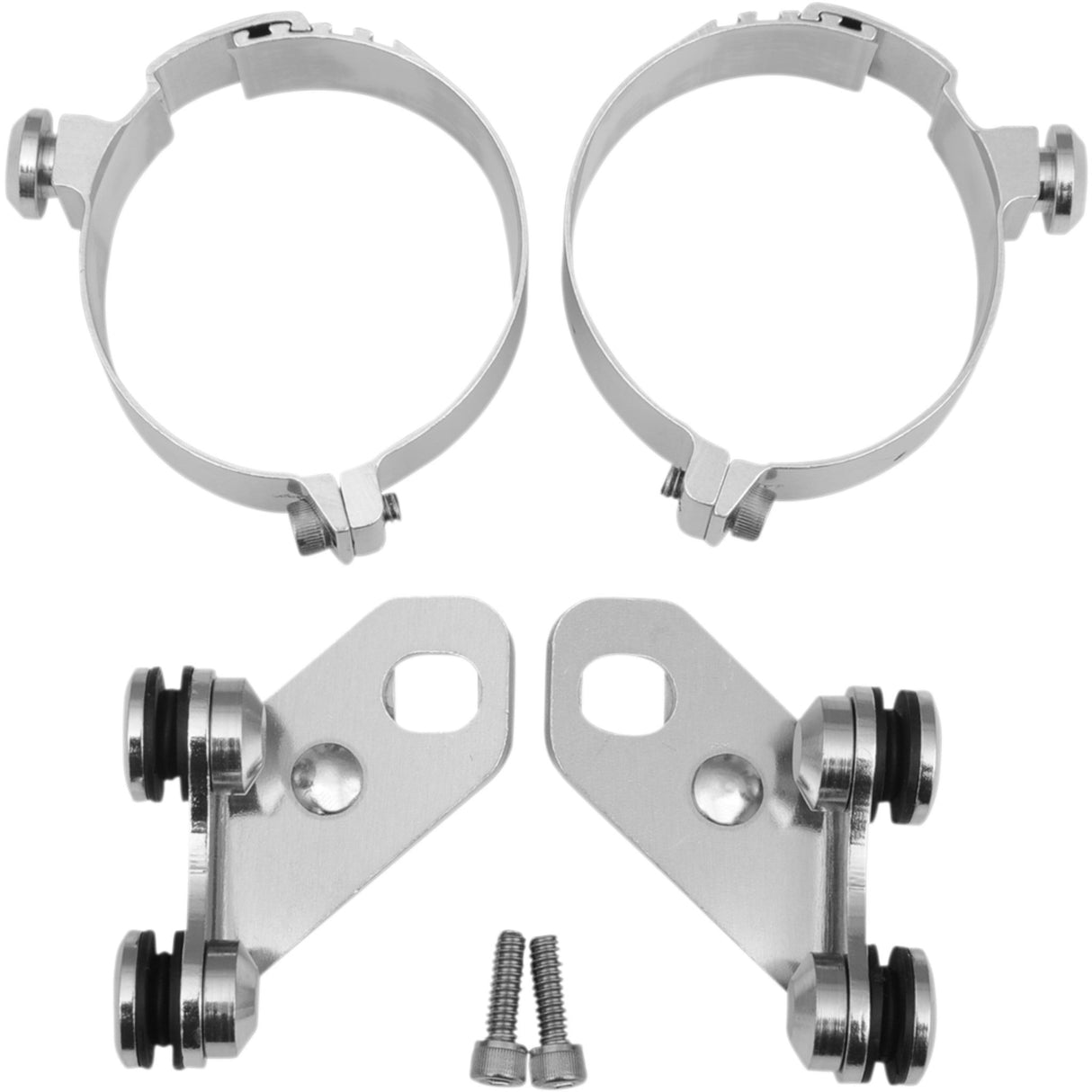 Memphis Shades Lowers Mounting Kit - MEM9891 For Harley Softail 1986-2017 | Yamaha Motorcycles 1998-2015