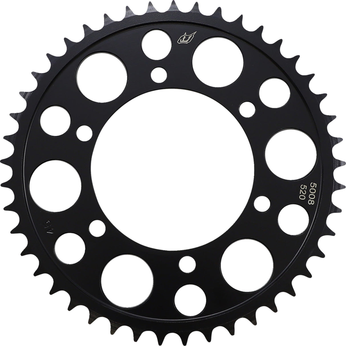 Driven Racing Lightweight Steel Sprocket 45 Tooth - 5008-520-45T For Yamaha Motorcycles 1998-2025 | Suzuki 1000 / 600 / 750 2009-2024