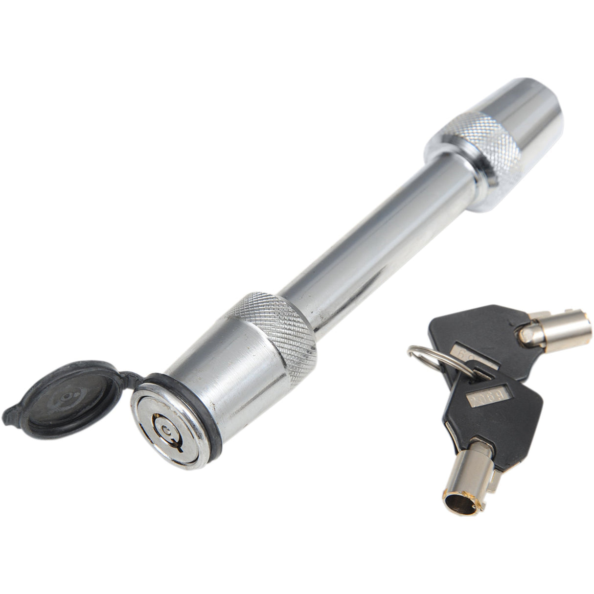TRIMAX 4010-0031 T3 Machined Hardened Steel Locking Pin Receiver Lock - With Key - 5/8" - Chrome