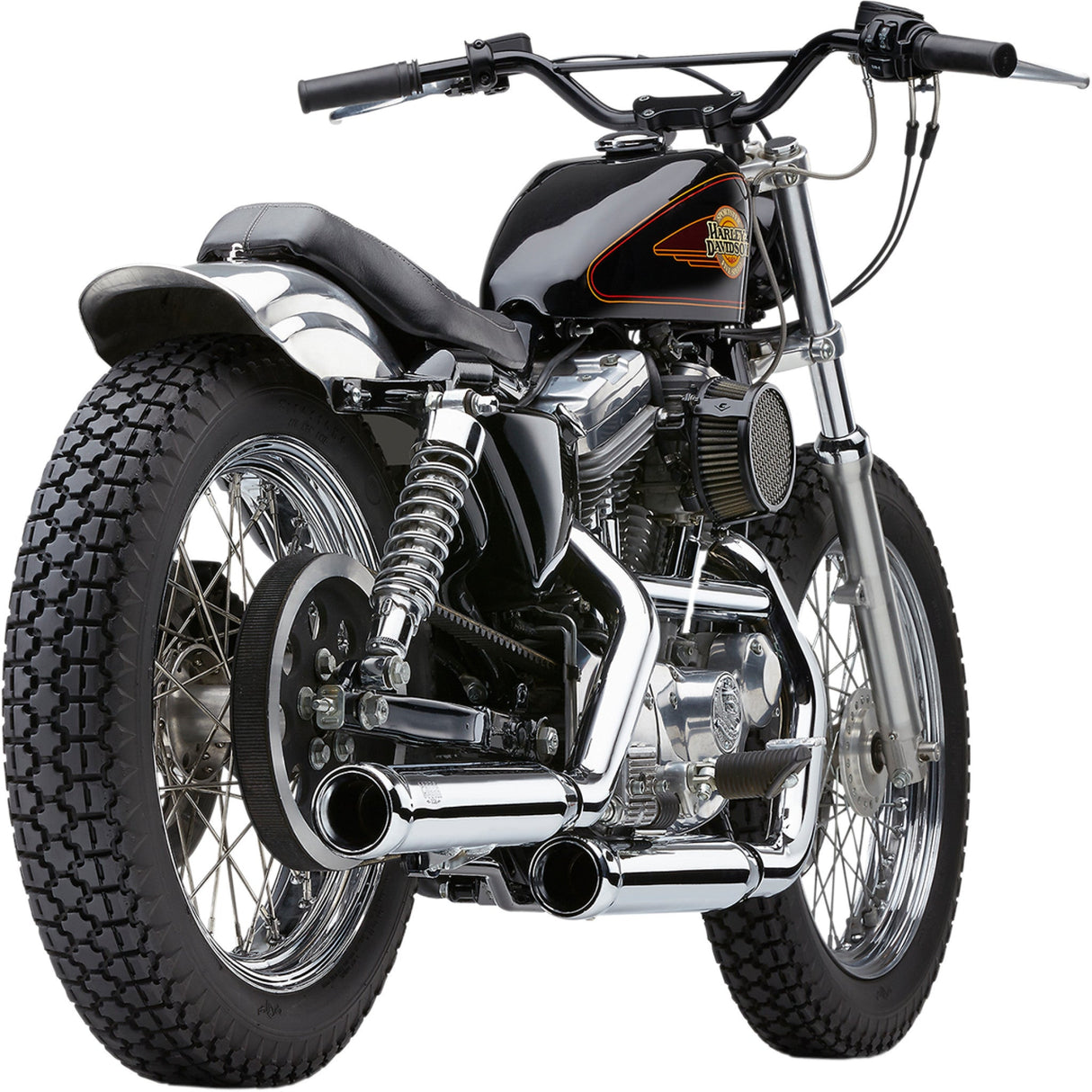 Cobra Neighbor Hater Slip-On Mufflers 3" - 6036 For Harley Sportster 1986-2003
