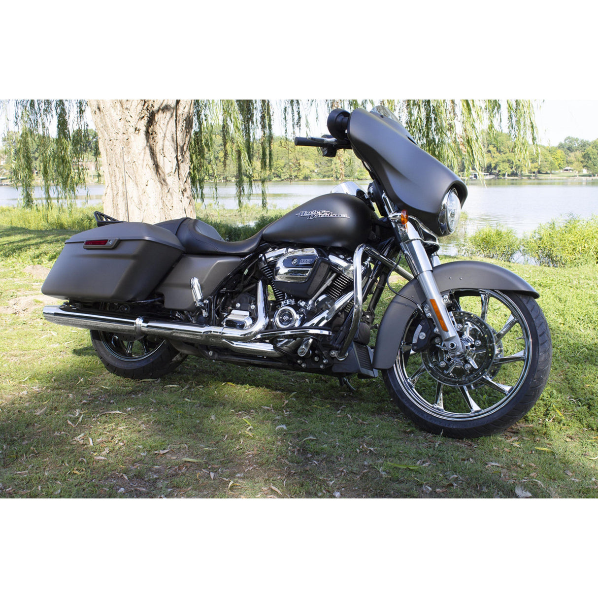 Coastal Moto Precision Cast Custom 3D Front Wheels Hurricane Front Dual Disc Without ABS Chrome 21x3.5 - 3D-HUR213CH07 For Harley Touring 2000-2007