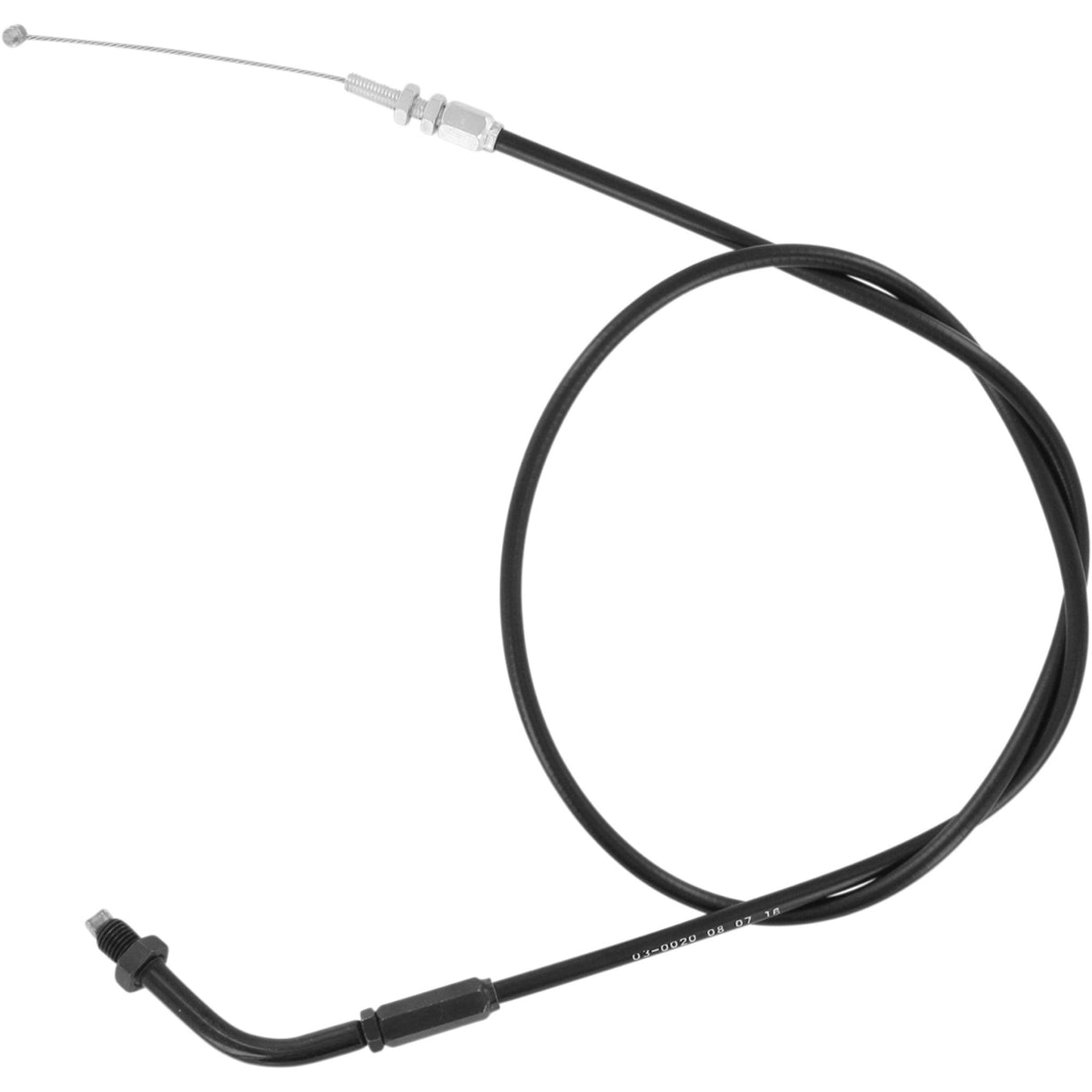 MOTION PRO 0650-0789 03-0020 Black Vinyl Throttle Cable pull - kawasaki