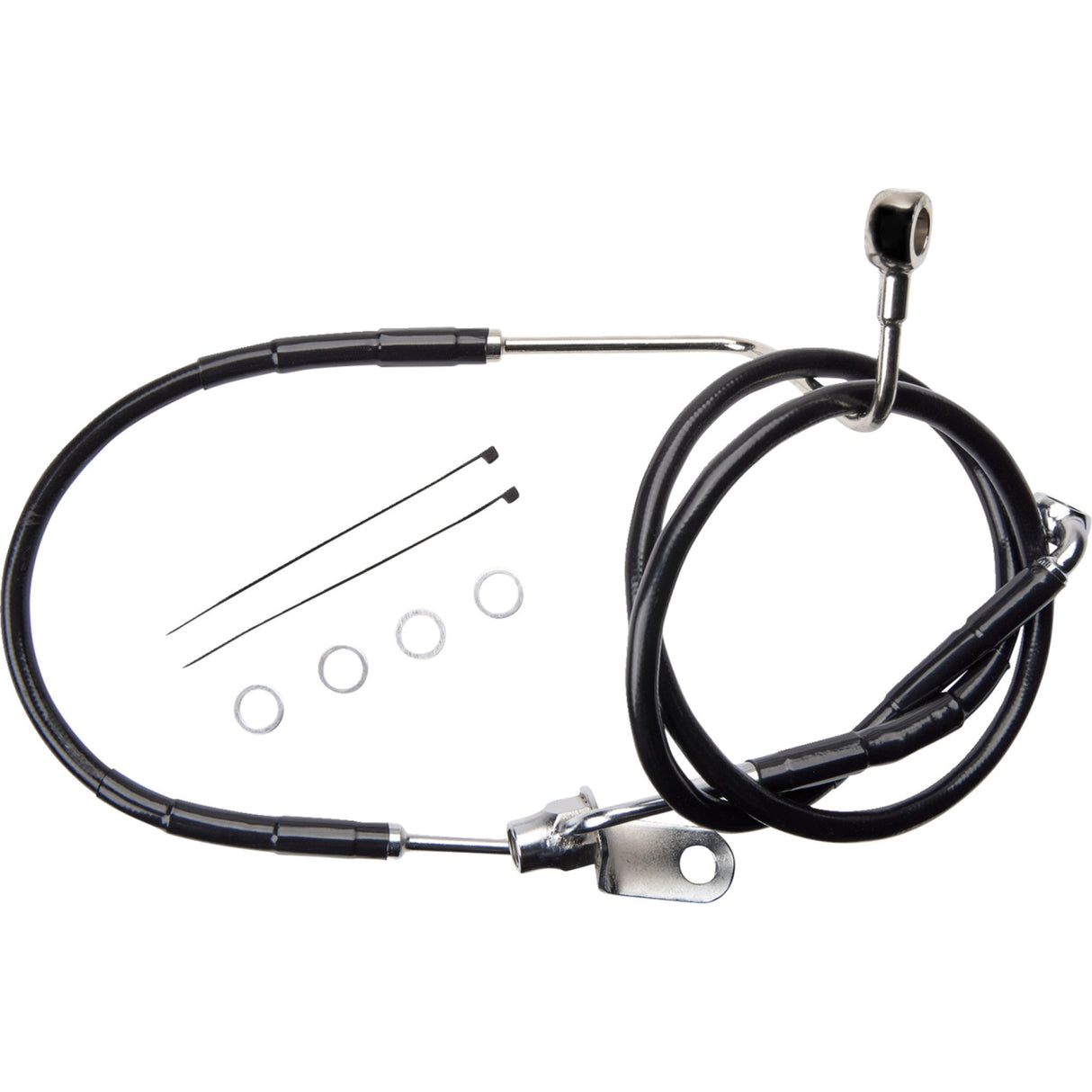DRAG SPECIALTIES Rear Brake Line - Non-ABS
