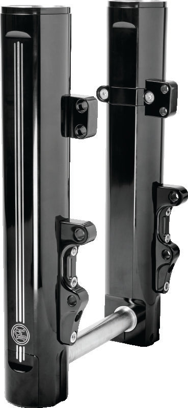Performance Machine Leg Assembly Contrast Cut - 0208-2174-BM For Harley Touring 2014-2021