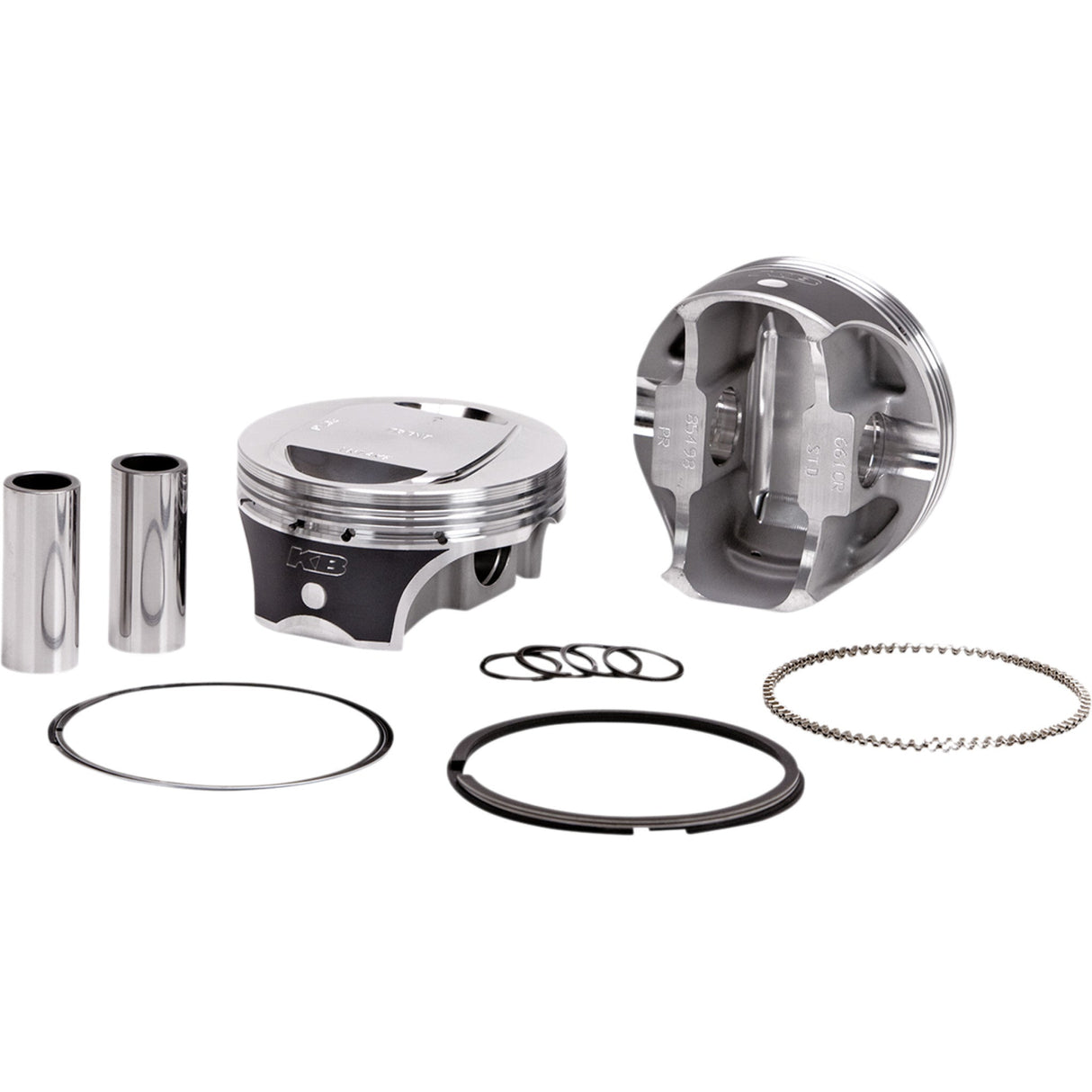 KB PERFORMANCE 0910-3973 KB661C.STD Forged Piston Kit twin cam