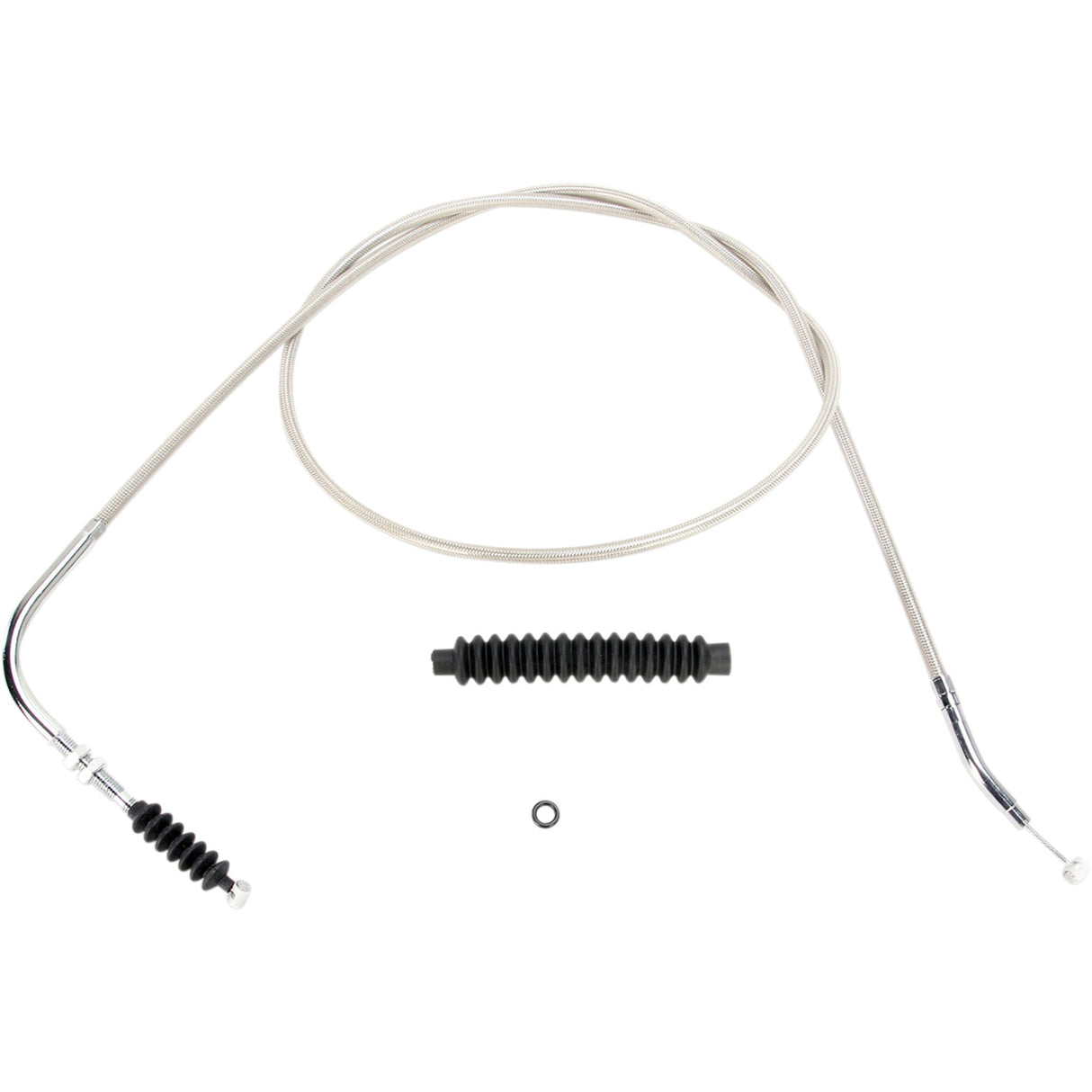 MOTION PRO 0652-1939 64-0259 Armor Coat Stainless Steel Clutch Cable suzuki - +4"