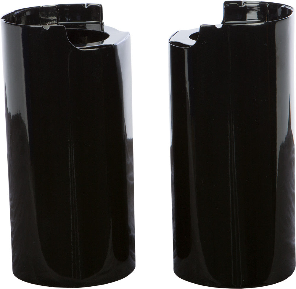 Harddrive 302604 Upper Fork Tube Covers Black Touring For Harley Touring 2014-2022