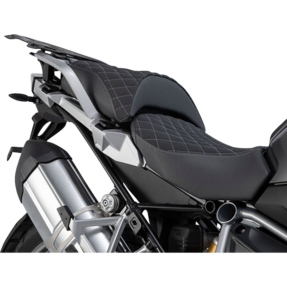 SW-MOTECH 3580-0420 KFT.07.664.70001/S TRAX ADV Aluminum Case System silver - bmw r 1200/1250 gs '12-'24