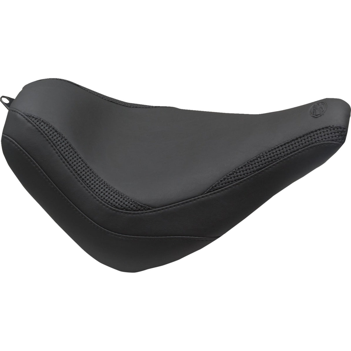 Mustang Runaround™ Solo Seat Solo Black Basketweave - 83071 For Harley Softail Slim 2018-2021