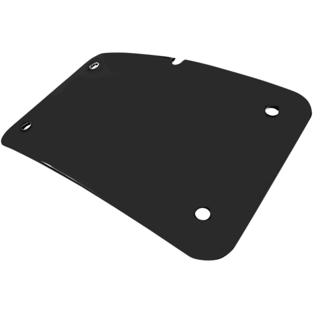 CYCLE VISIONS 2030-1439 CV4640BMT 3 Hole License Plate Mount harley davidson - black