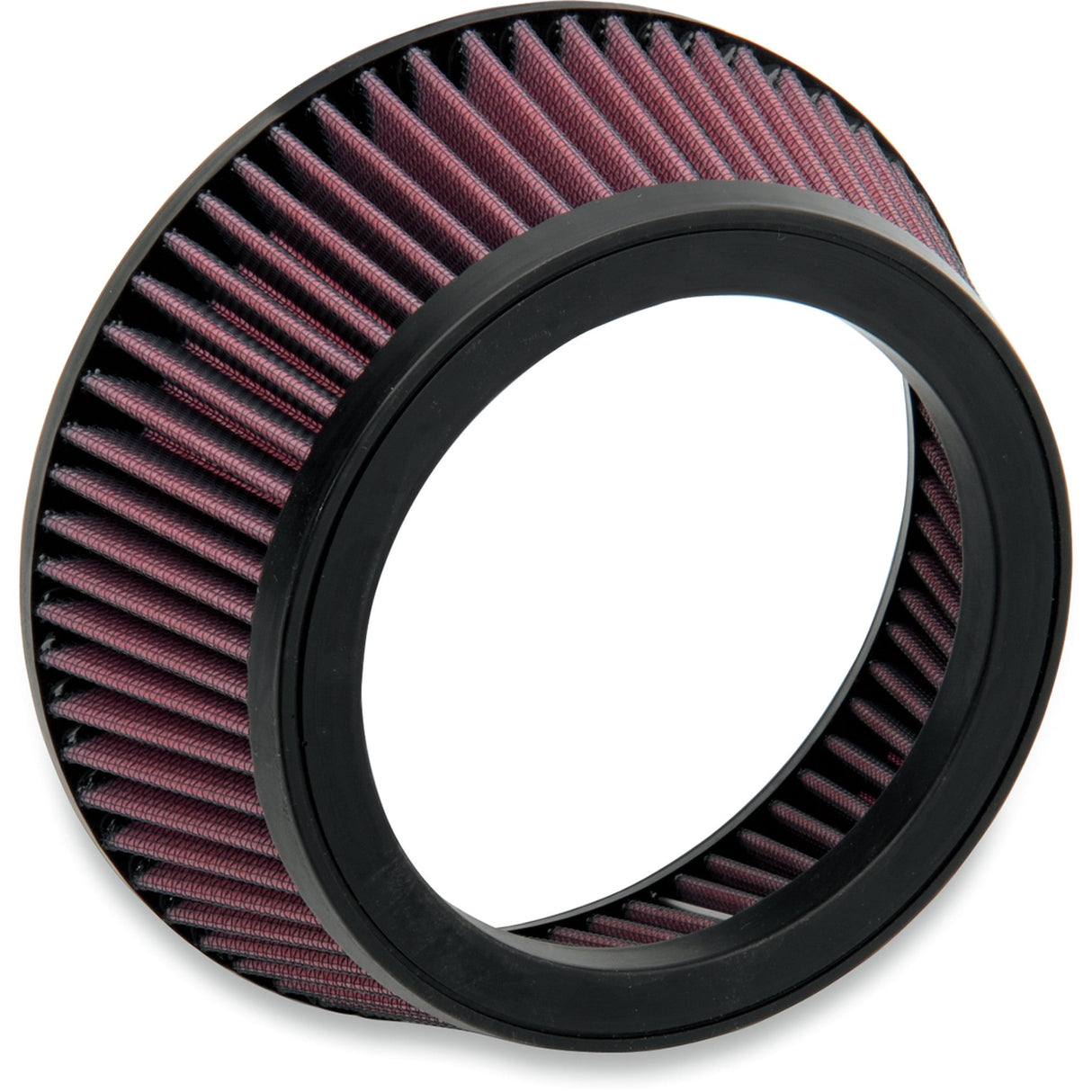 LA CHOPPERS 1011-2052 LA-XXXFLG Replacement Air Filter for La Choppers/Affliction Air Cleaners - Red - LA Choppers/Affliction Air Cleaners - Dyna/Softail/Touring/Trike