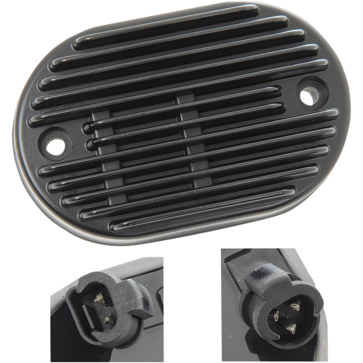 DRAG SPECIALTIES 2112-0811 Solid-State Regulator Regulator- FXS/FLST '11-'17 - Black