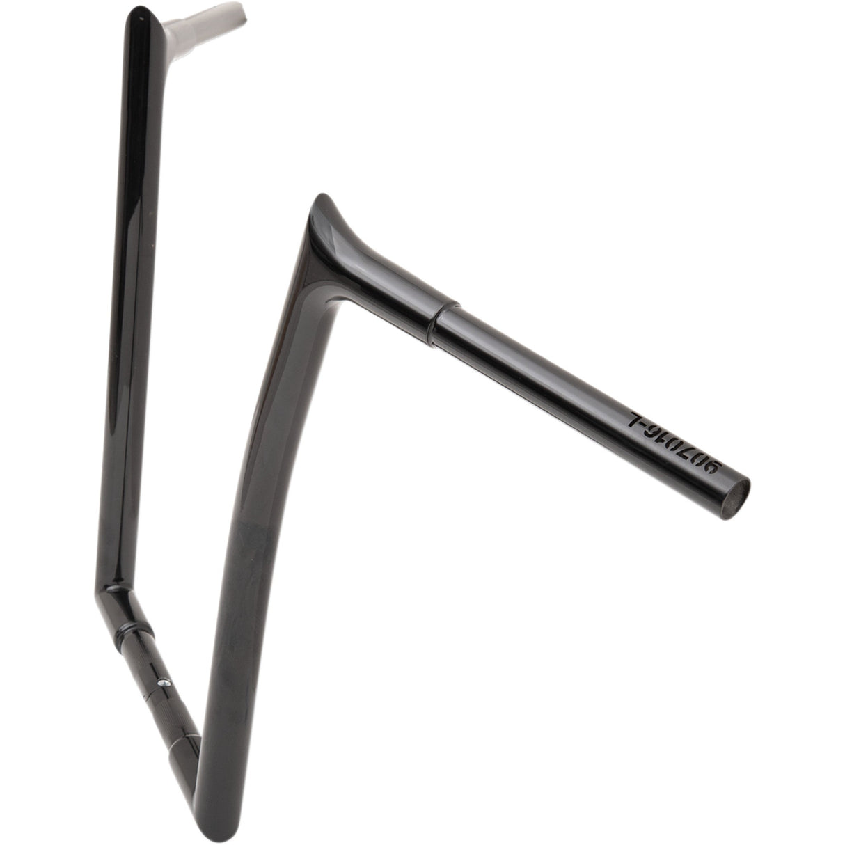 FAT Baggers INC. 1-1/4" EZ Install Pointed Top Handlebar 16" Black - 907016-B For Harley Touring / Softail / Road King / Road Glide 1994-2023
