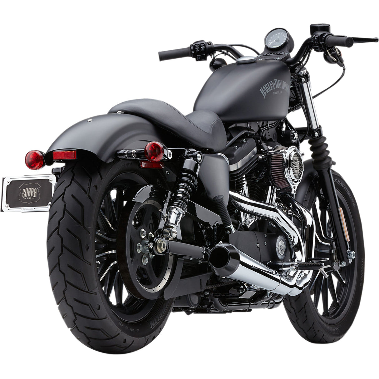 Cobra El Diablo 2-Into-1 Exhaust System - 6473 For Harley Sportster 2014-2022