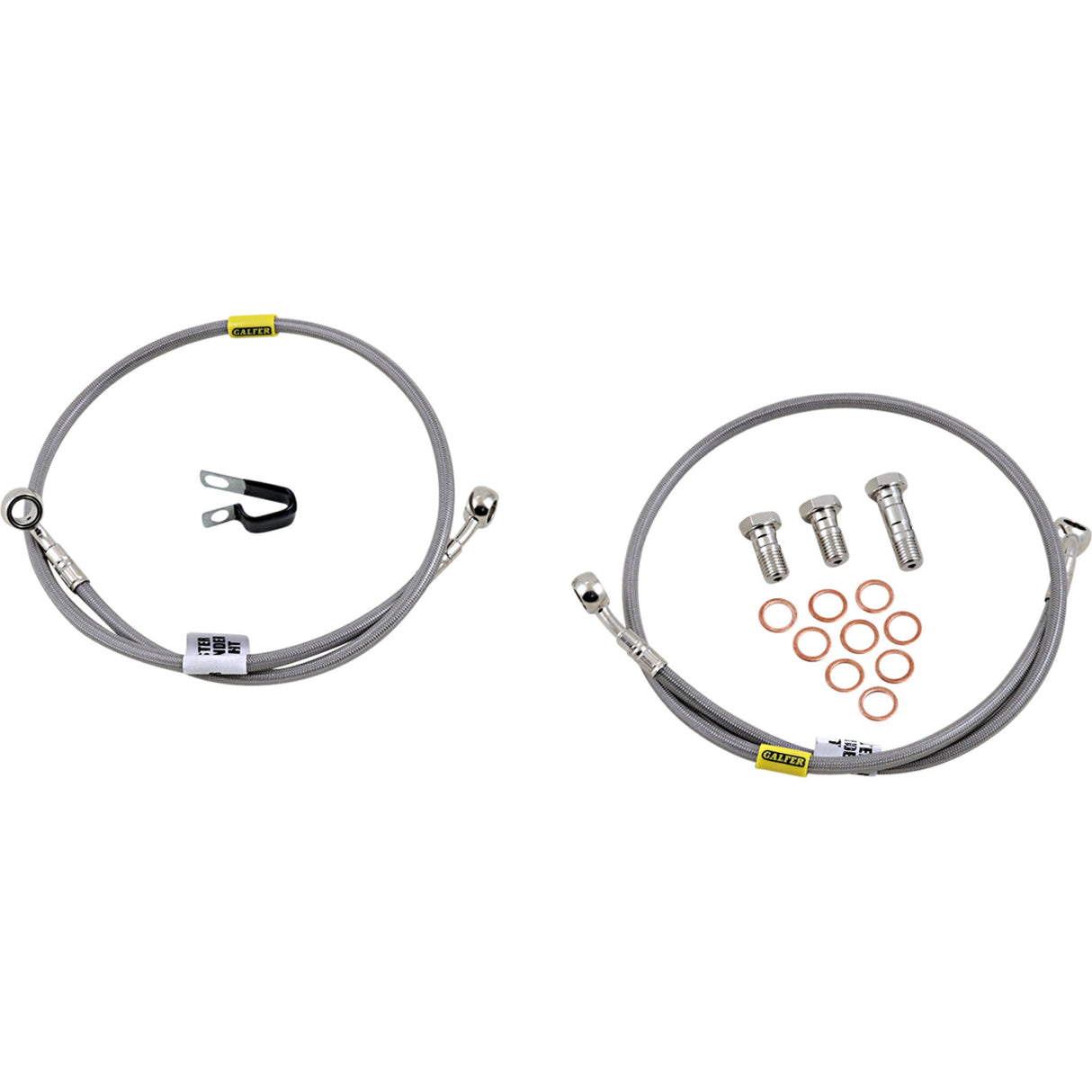 GALFER 1741-5933 FK003D280-2 Brake Line Kit Brake Line - Stainless Steel