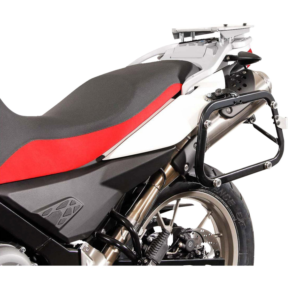 SW-MOTECH 3580-0377 KFT.07.094.70100/B TRAX ADV Aluminum Case System black - bmw f 650 gs/g 650 gs '99-'15