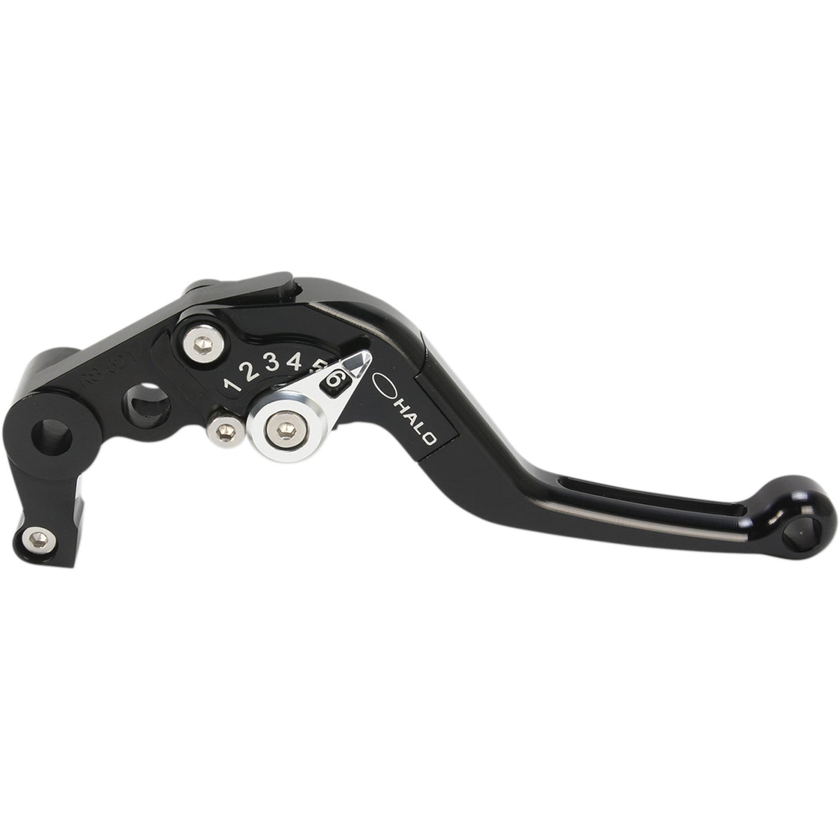 DRIVEN RACING 0614-1064 DFL-RS-521 Halo Adjustable & Folding Brake Lever Brake Lever - Halo