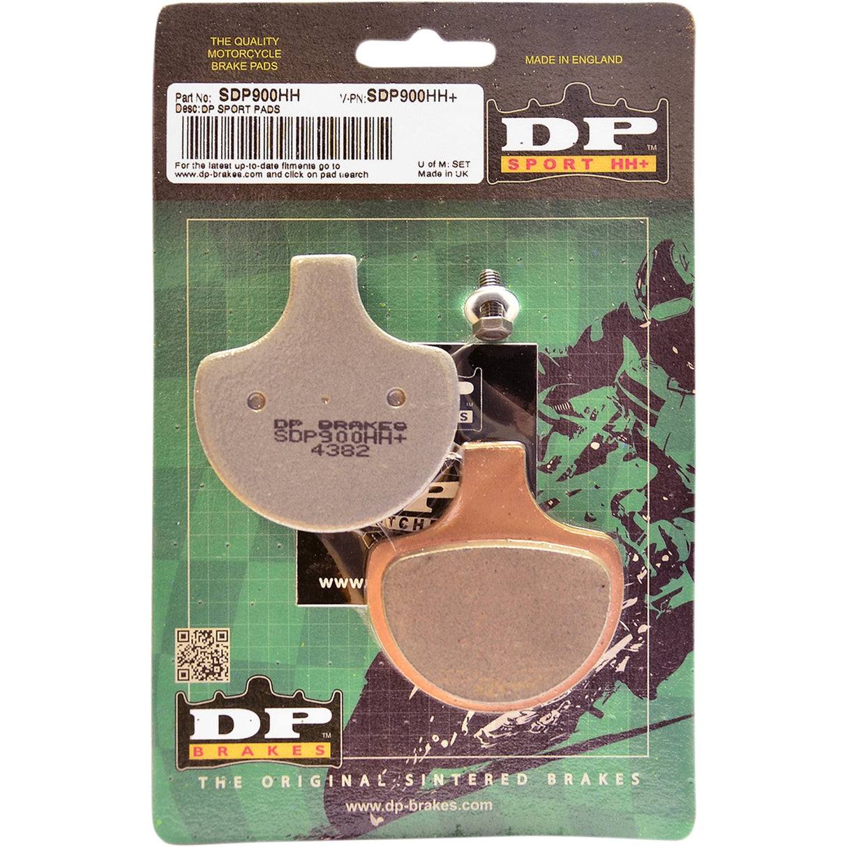 Dp Brakes Brake Pad - SDP900HH For Harley Dyna 1984-2011