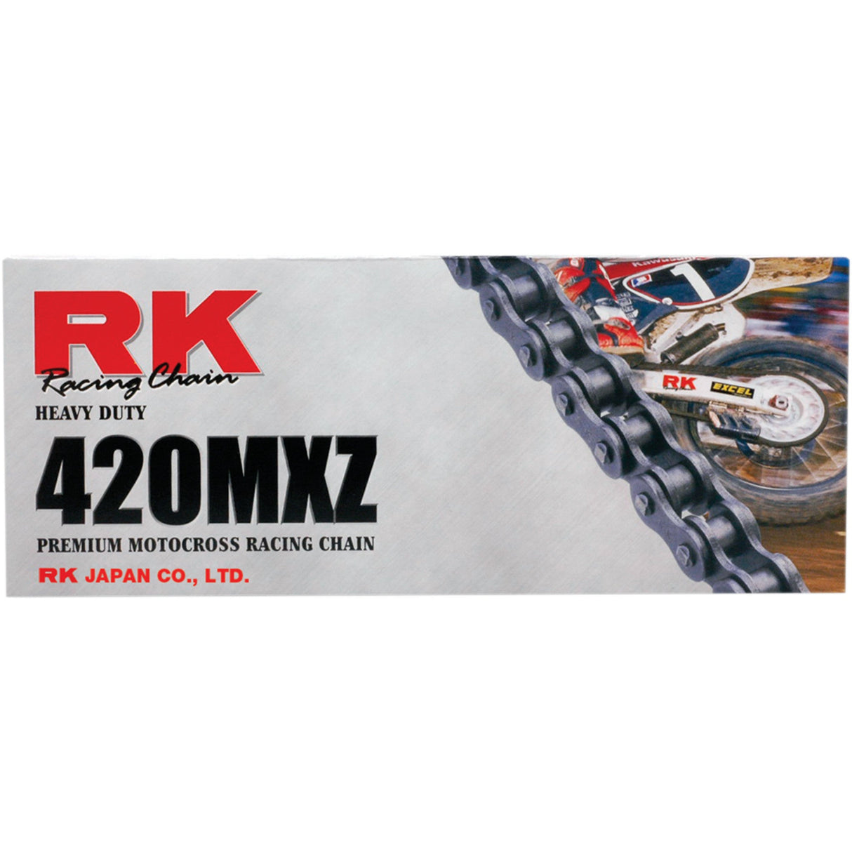 RK 1220-0343 420MXZ-126 420 MXZ Chain 420 MXZ - Heavy Duty Drive Chain - 126 Links