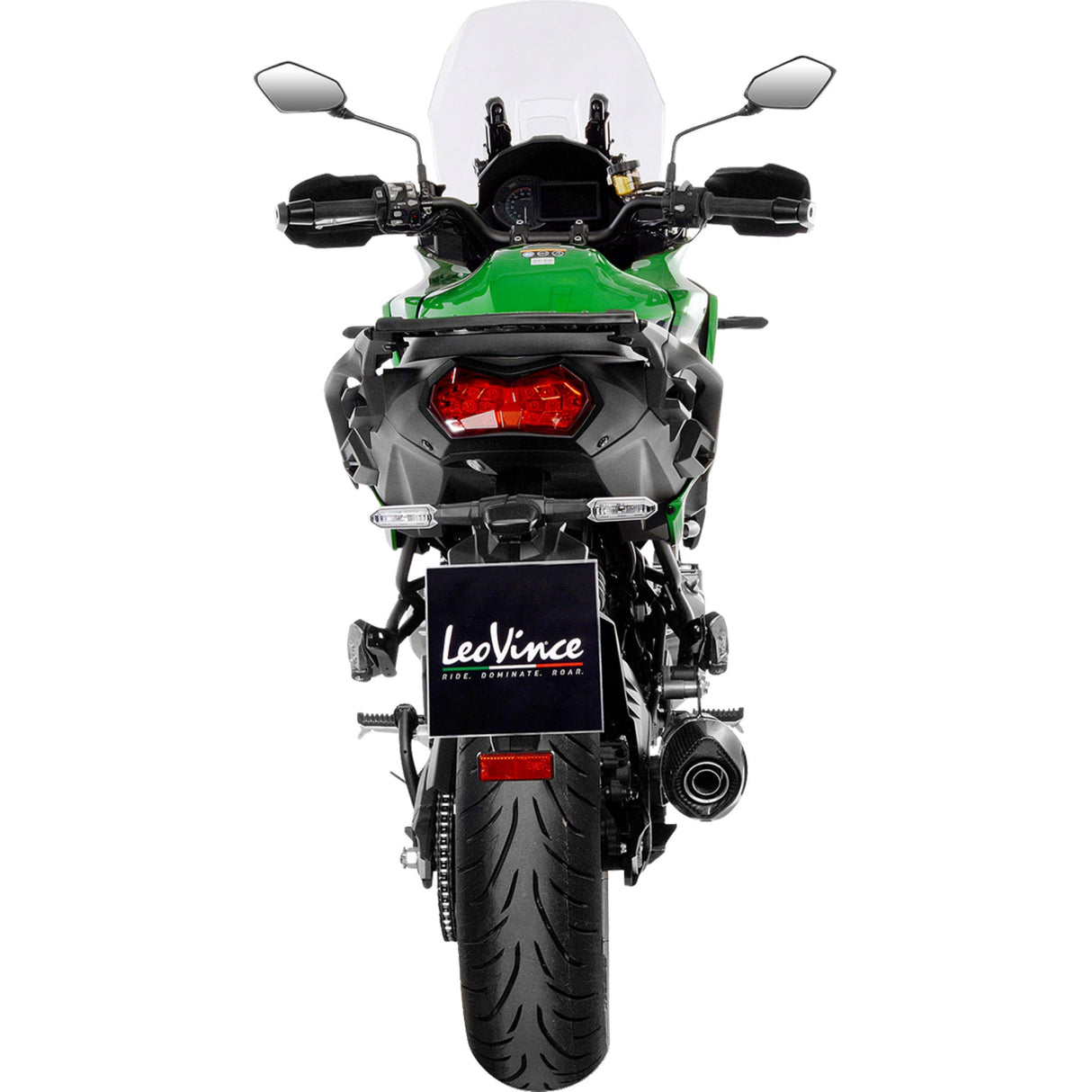 Leovince Nero Muffler - 14057U For Honda CB500F / CBR500R 2019-2023 | Kawasaki Versys + / Versys 1000 2019-2023