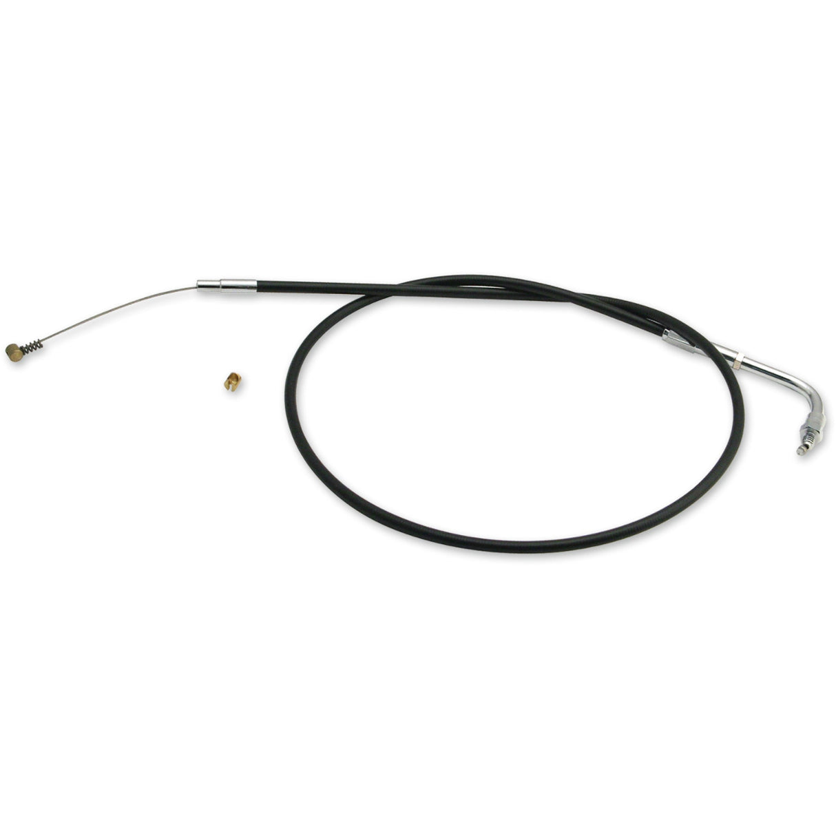 S&S Cycle Black Vinyl Throttle Idle Cable 36" Black - 19-0433 For Harley Motorcycles 1982-1995