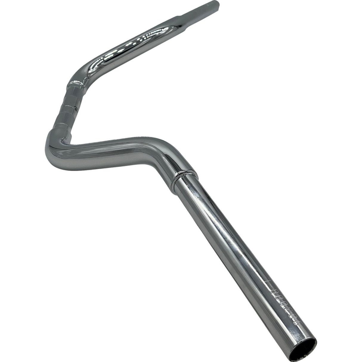 FAT Baggers INC. 1-1/4" EZ Install Round Top Handlebar 8" Chrome - 903008 For Harley Softail Low Rider 2018-2023