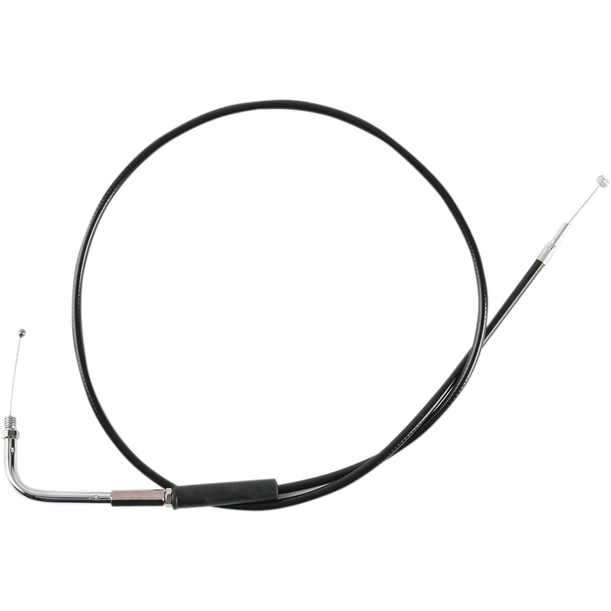 DRAG SPECIALTIES Black Vinyl Cable Throttle