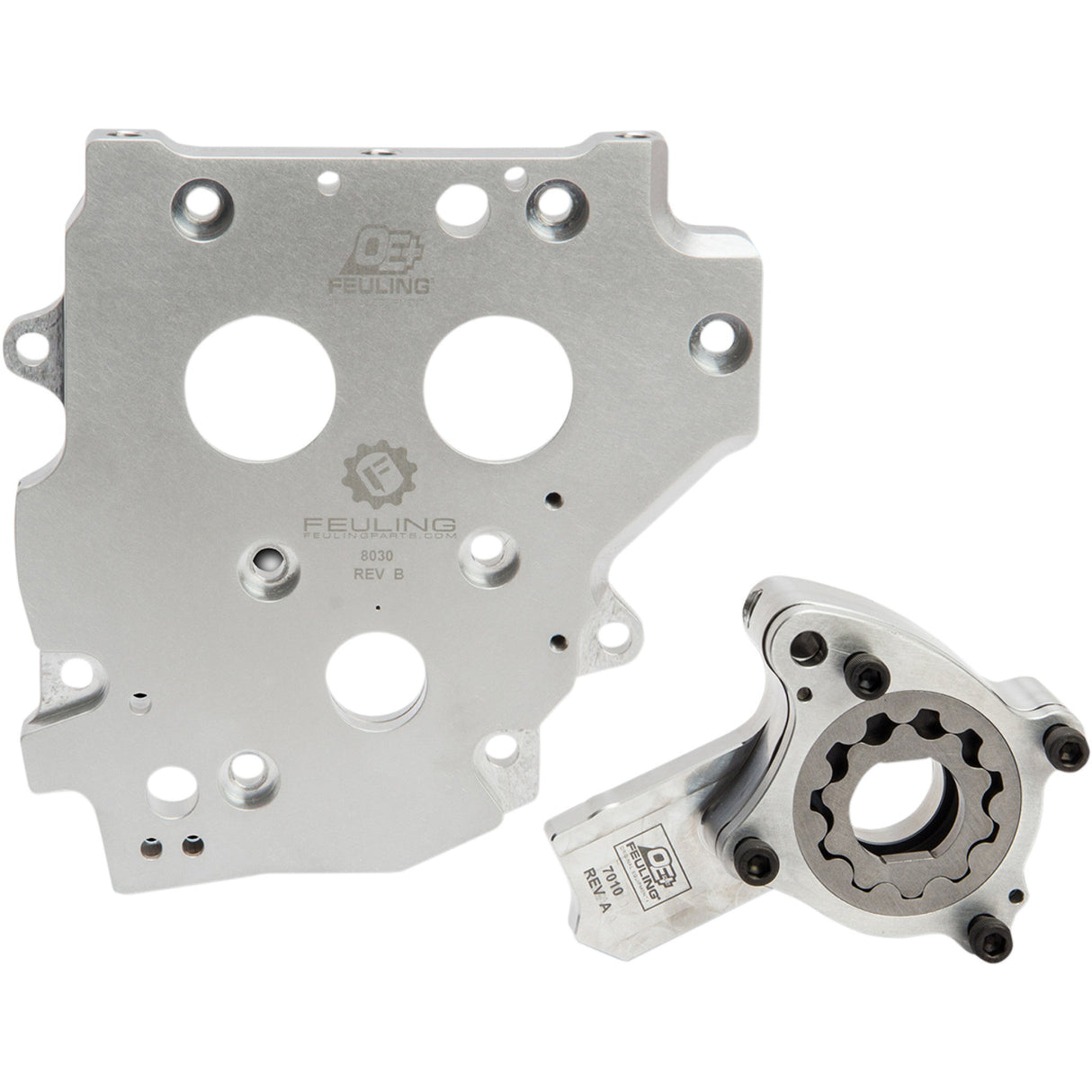 Feuling Oil Pump Corp. OE+ Plate - 7080 For Harley Motorcycles 1999-2006